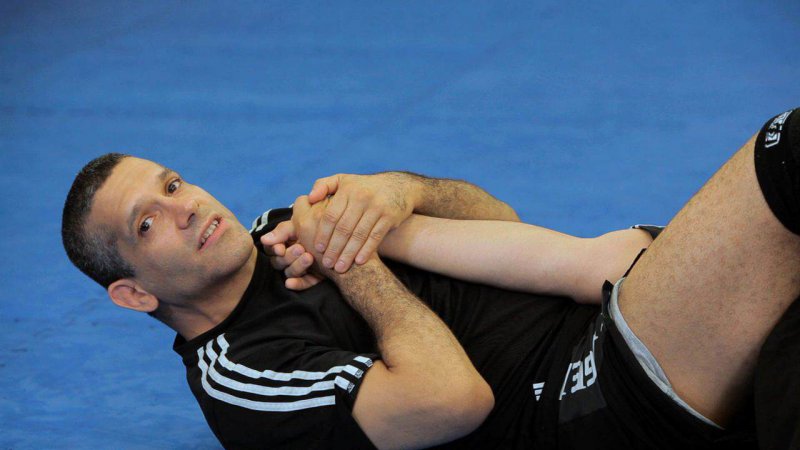 Straight Armlock From Mount Or Guard