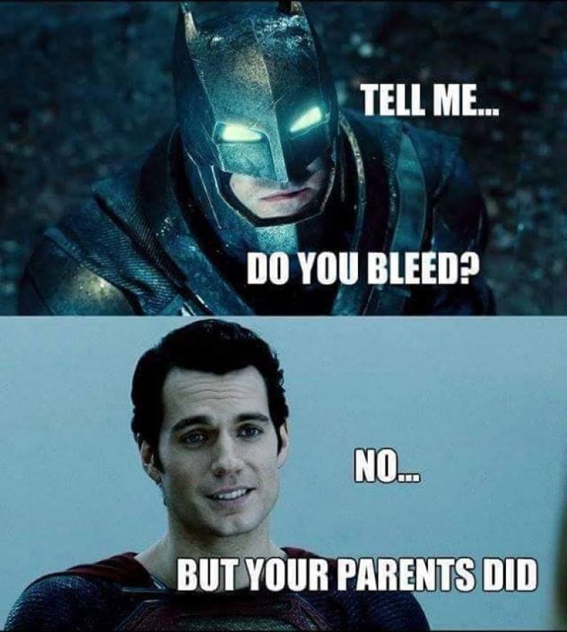 Tell Me, Do You Bleed?-12 Funny Batman Memes That Will Make You Lol