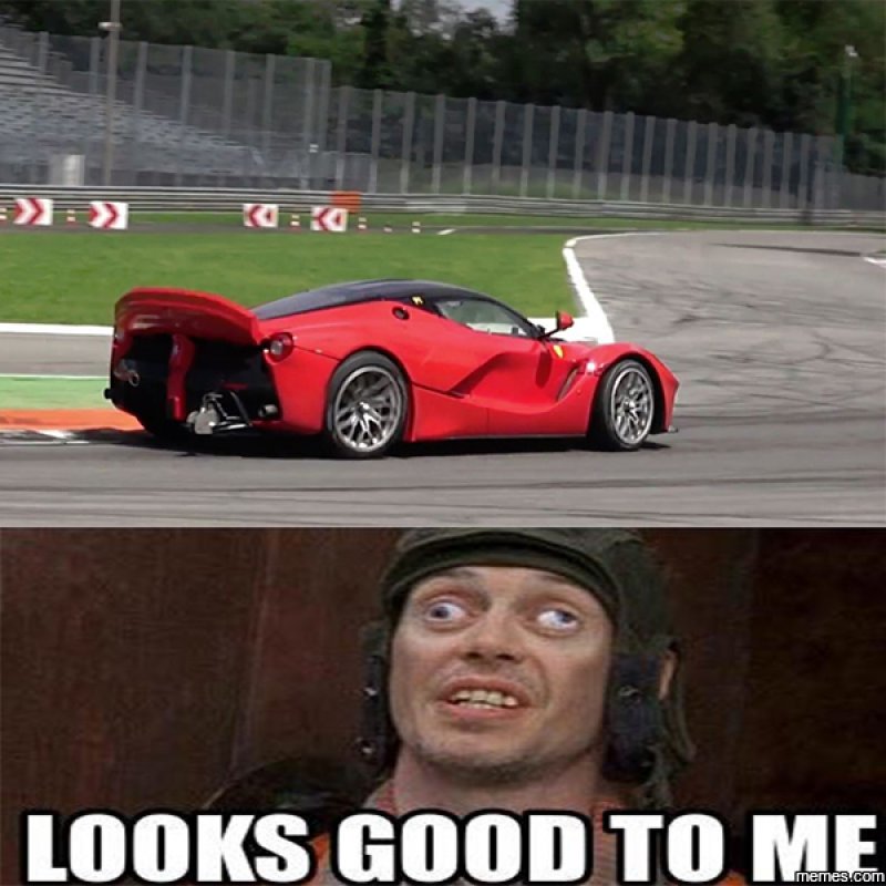 That Red Car Looks Plain Ugly! -12 Funny Looks Good To Me Memes You'll Ever See
