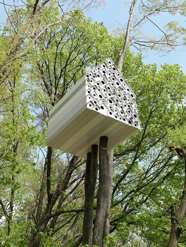 The bird house-15 Amazing Tree Houses Ever