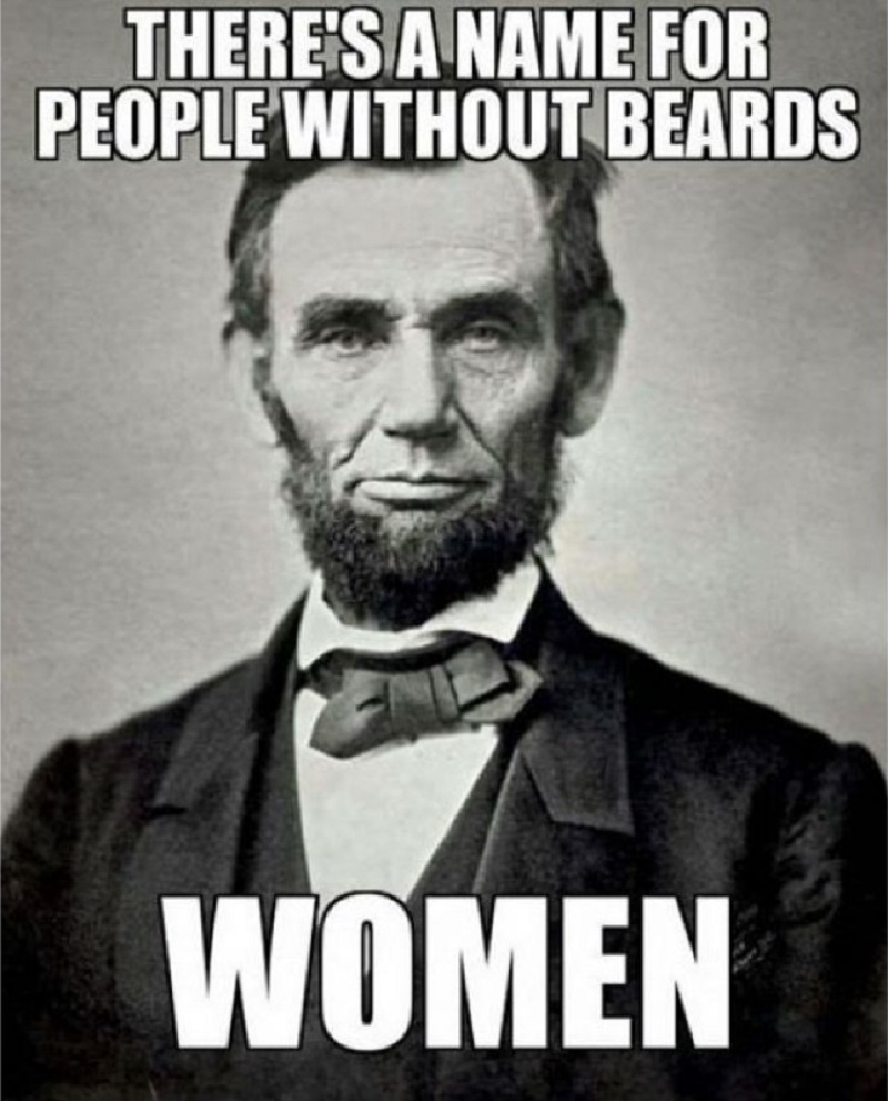 There's A Name For People Without Beards-12 Funny Beard Memes That Will Make You Lol