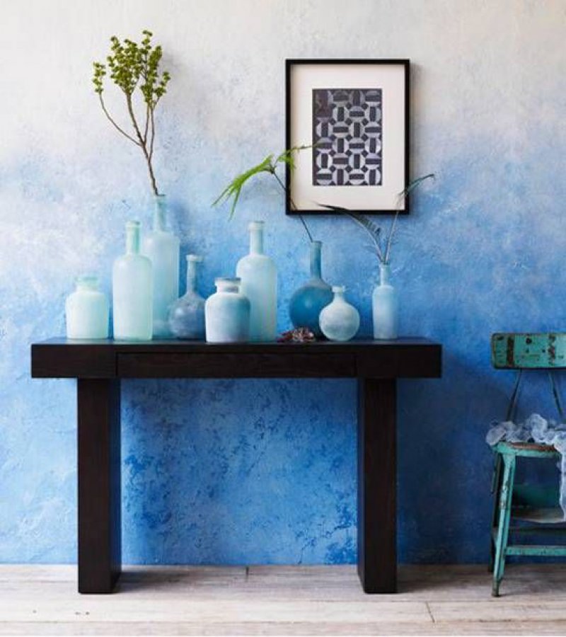 This Beautiful Sponge-Painted Wall-12 Cool Patterns For Walls That Are Awesome