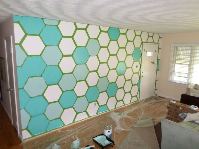 This Honeycomb Design-12 Cool Patterns For Walls That Are Awesome