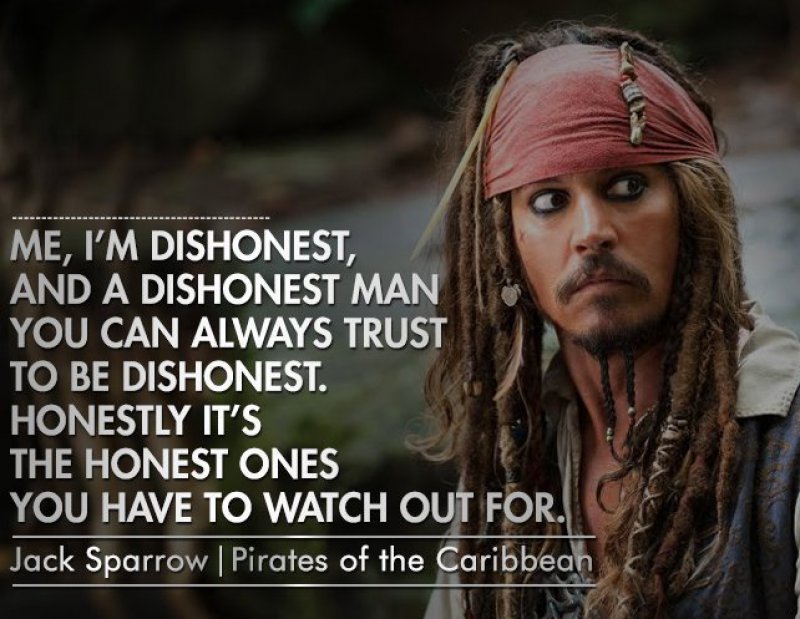 This Thought-Provoking Jack Sparrow Quote-12 Inspirational Johnny Depp Quotes