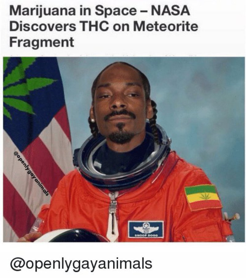 Weed In Space!-12 Funny Weed Memes That Are Sure To Get Your Sense Of Humor High