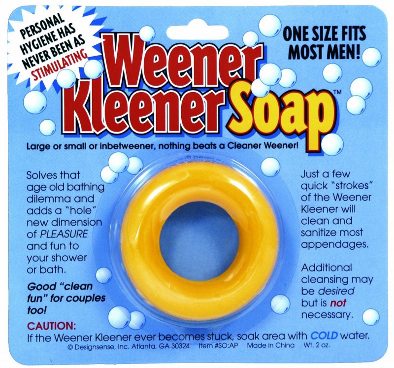 Weener Kleener Soap-12 Hilarious And Creative Soap Bars