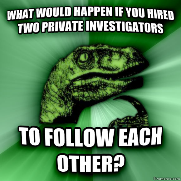 What Would Happen If I Hired Two Private Investigators To Follow Each Other?-12 Funny Things People Google 