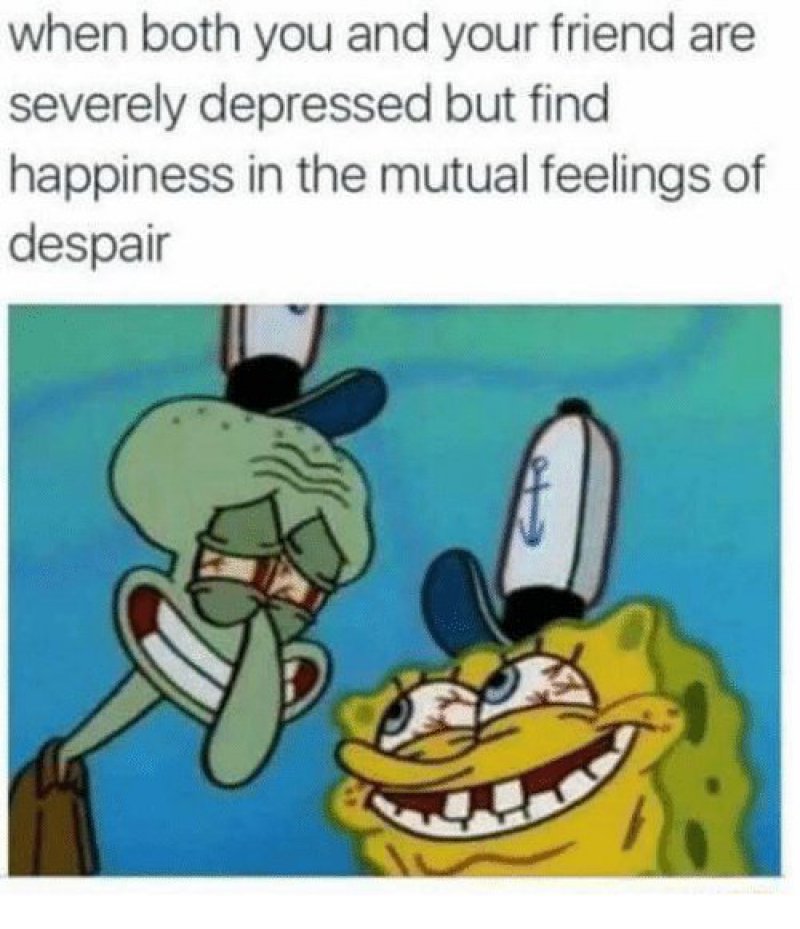 When Your Friend's Depressed As Well-12 Depression Memes That Are Actually Funny