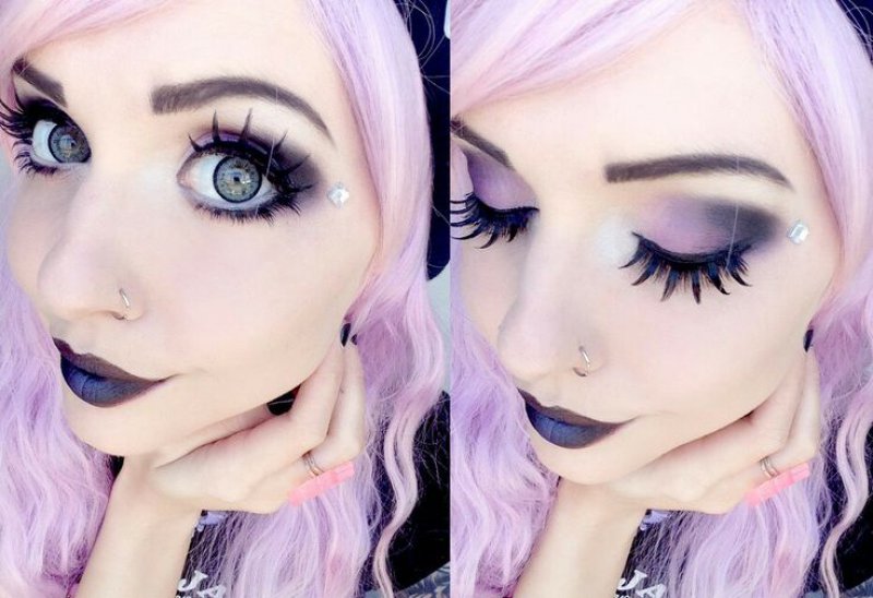 Work On Your Makeup Skills-12 Ways To Become A Pastel Goth 