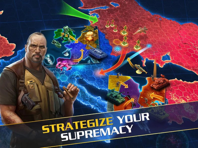 World At Arms-12 Best War Strategy Games For IOS And Android