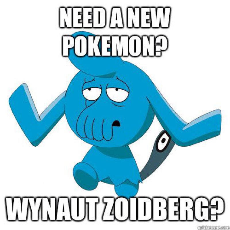 Wynaut Zoidberg?-12 Hilarious Pokemon Puns That Are Sure To Make You Lol