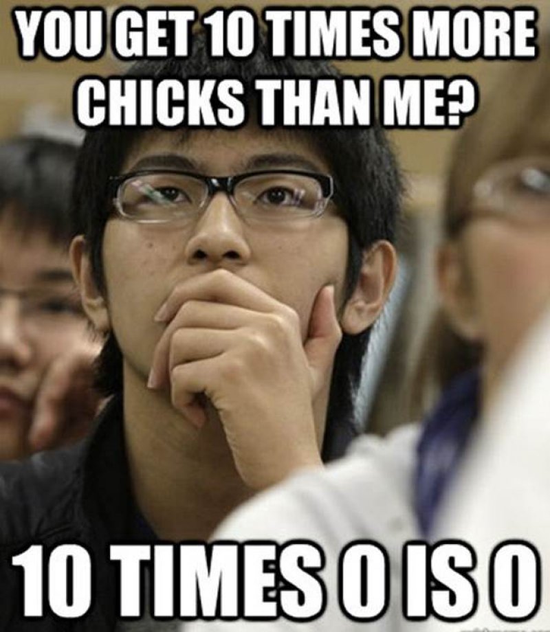 You Get 10 Times More Chicks Than Me