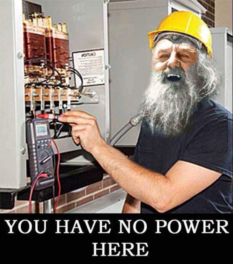 You Have No Power Here Meme Teacher