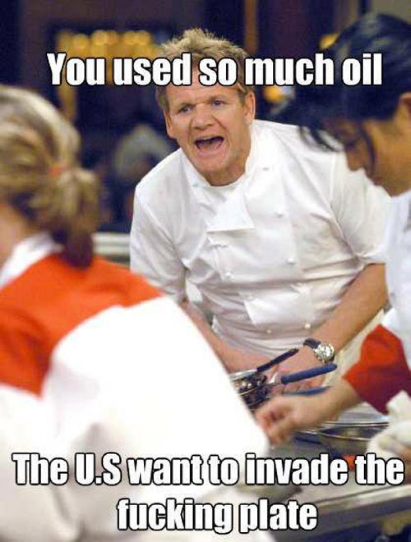 You Used So Much Of Oil-12 Hilarious Gordon Ramsay Memes That Will Make You Cry