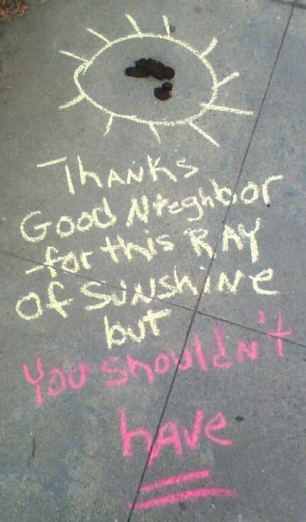 This Ray of Sunshine-15 Aggressive Notes Left For Stupid Neighbors