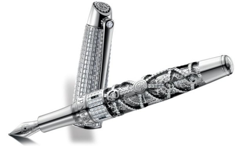 Caran D'Ache 1010 Diamonds Limited Edition Fountain Pen -  Million-12 Most Expensive Pens In The World