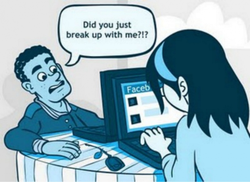 This Time Breakup Announcement on Facebook-15 Images That Show How Internet And Social Media Ruins Relationships