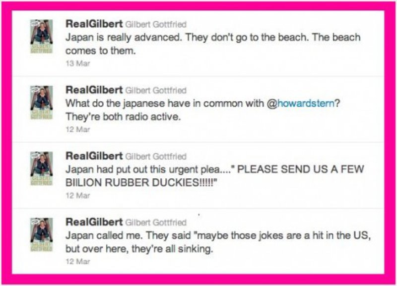 Aflac Fired Comedian Gilbert Gottfried Over Tsunami Jokes-15 People Who Got Fired Because Of Social Media