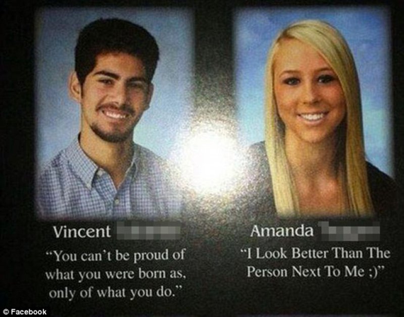The Naughty Girl-15 Yearbook Quotes That Are Way Too Hilarious