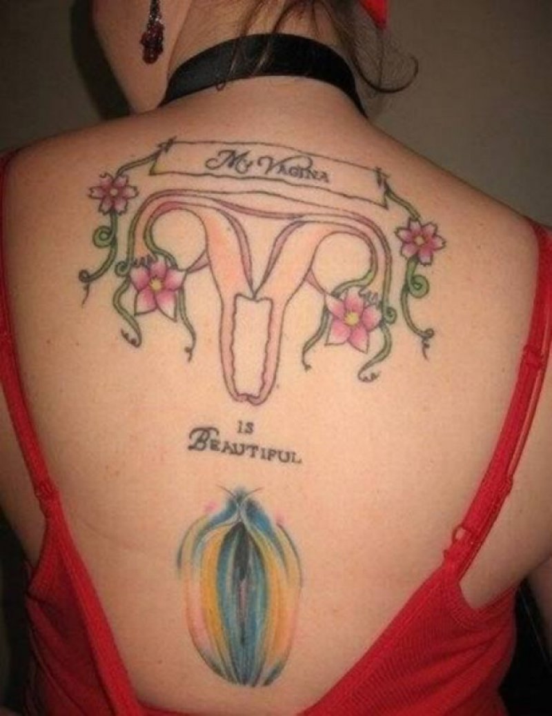 Scary Vagina Tattoos