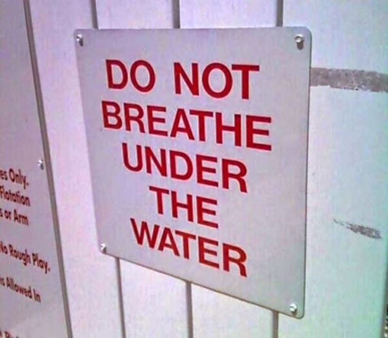 Thanks for a Life Saving Advice-15 Signs That Are Too Dumb To Digest