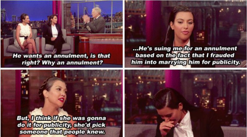 When She Defended Her Sister on National Television-15 Images That Show Kourtney Kardashian Is A Completely Hilarious Bitch