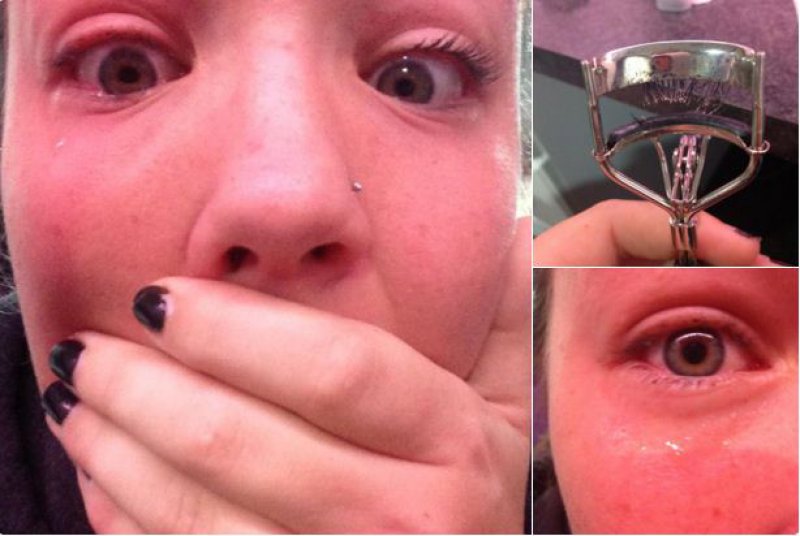 When Eyelash Curlers Go Wrong-15 Things That Will Make You Cringe If You're A Girl