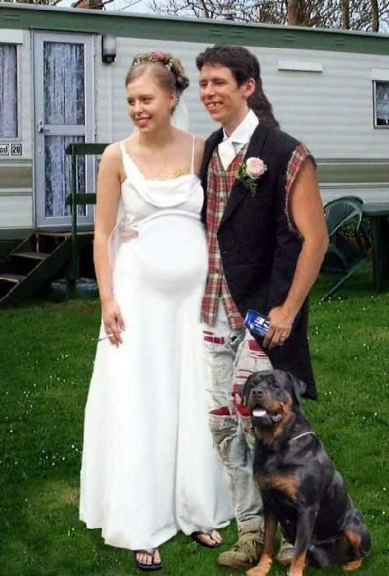 Most Awkward Redneck Marriage Photo You Will Ever See-15 Funny Redneck Marriage Photos