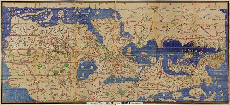 World Map by Muhammad Al-Idrisi-15 Maps That Will Change The Way You See The World