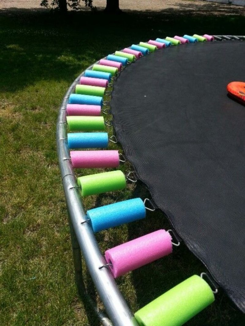 Making Trampoline Safer-15 Parenting Hacks That Will Make You Super Parents