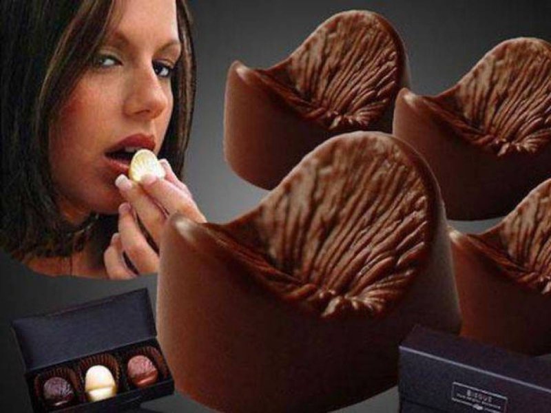Butthole Shaped Chocolates-15 Disgusting Valentine's Day Gifts Ever