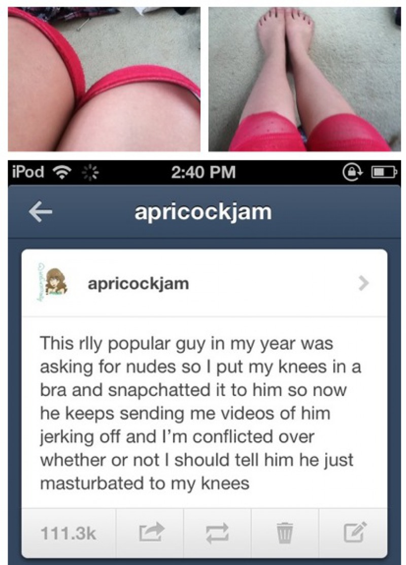 This Girl Who Made a Guy to Fap to Her Knees-15 Times Feminists Gave A Fitting Reply