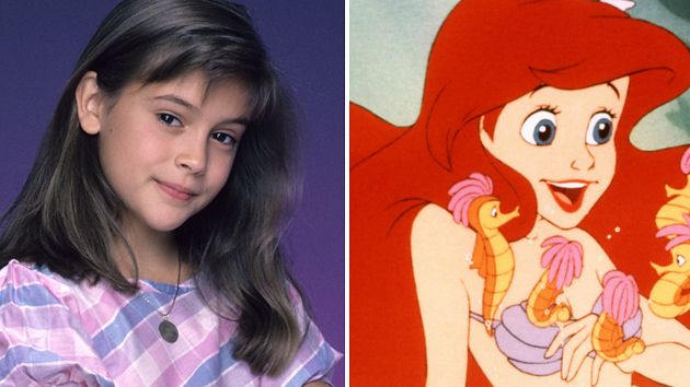 Ariel (The Little Mermaid) Character was Modeled after Alyssa Milano-15 Disney Movie Secrets You Don’t Know