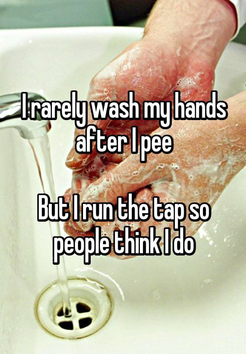 Pretend You are Cleaning Your Hands by Running the Tap-15 Ridiculous Life Hacks For All The Lazy People Out There