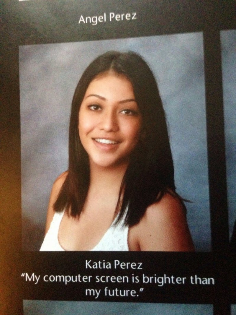 This Hilarious Yearbook Quote-15 Yearbook Quotes That Are Way Too Hilarious