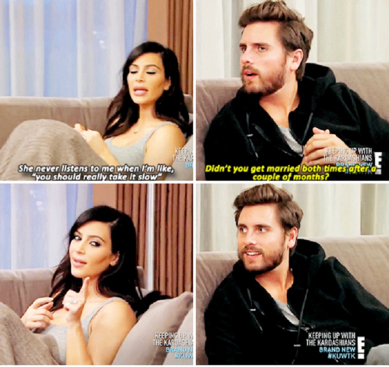 When Scott Disick Reminds Kim Her Dating History-15 Times Kim Kardashian Was Shut Down By Her Family