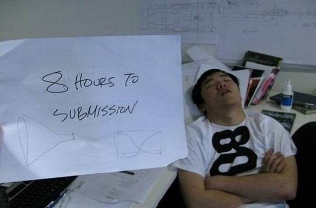 How Not to Deal with Deadlines-15 People Who Were Caught Taking A Quick Nap At Work