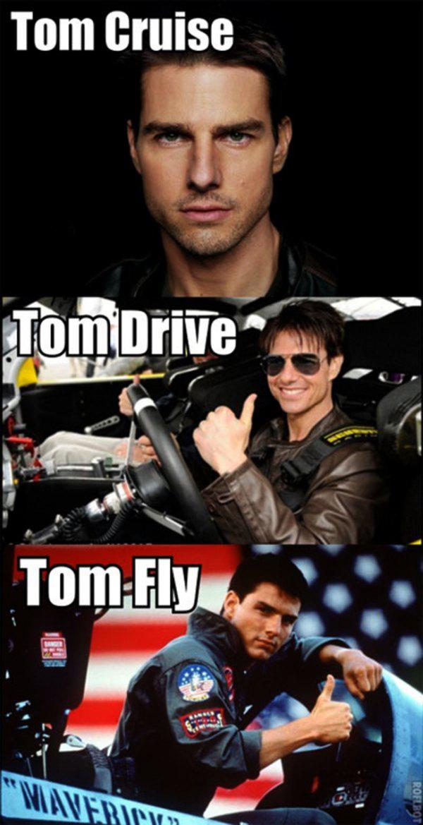 Tom Cruise-15 Celebrity Name Puns That Are Hilarious