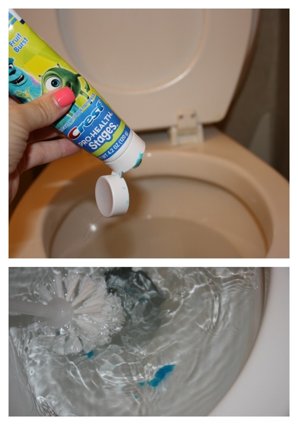 Yes, a Good Toilet Cleaner too-15 Unusual Uses For Toothpaste