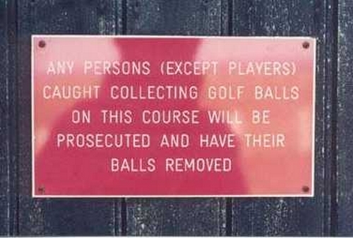 Balls-15 Hilarious Signboards That Will Make You Laugh Out Loud