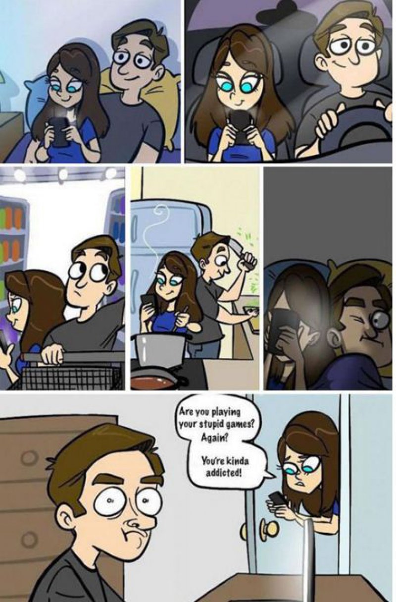 Do You have a Similar Girlfriend or Boyfriend? -15 Comics That Show How Smartphones Have Ruined Our Lives