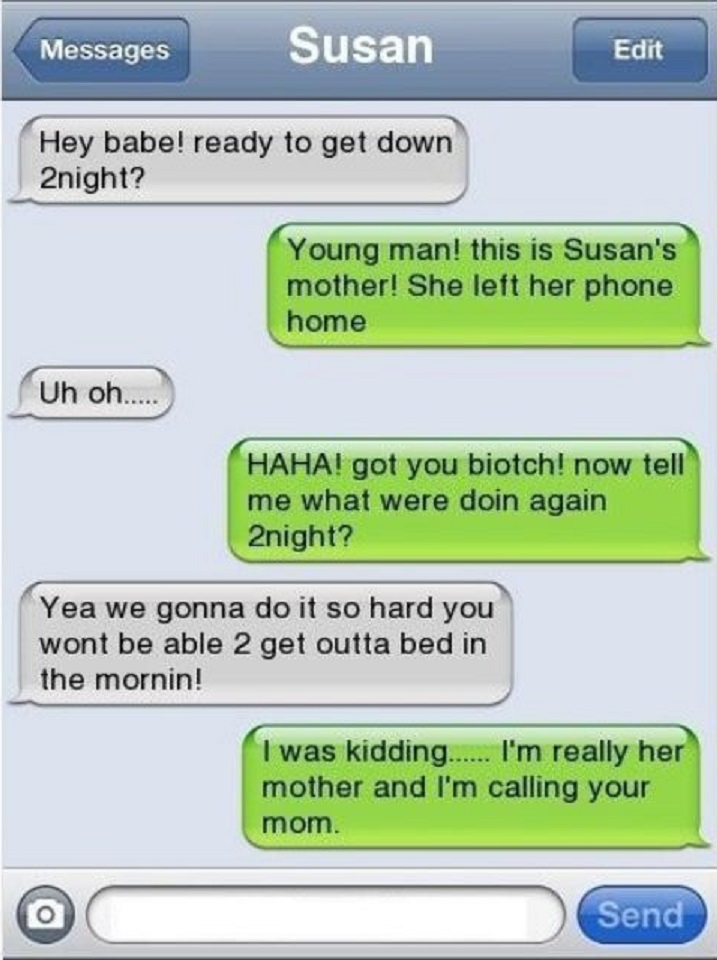 Troll Mom Strikes Again-15 Most Awkward Texts From Mom