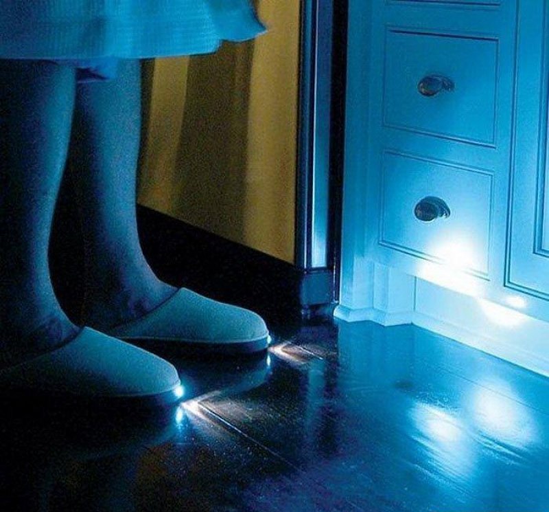 BrightFeet Lighted Slippers-36 Strangest Gadgets That You Can Buy
