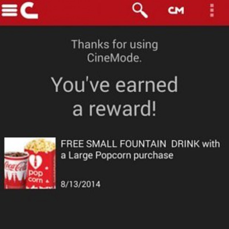 Use Cinemark App to Earn Rewards-15 Awesome Secret Movie Theater Hacks You Don't Know