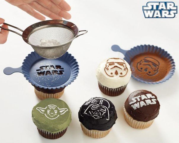 Star Wars Cupcake Sprinkler-15 Geeky Kitchen Gadgets That Will Make Your Kitchen A Super Kitchen