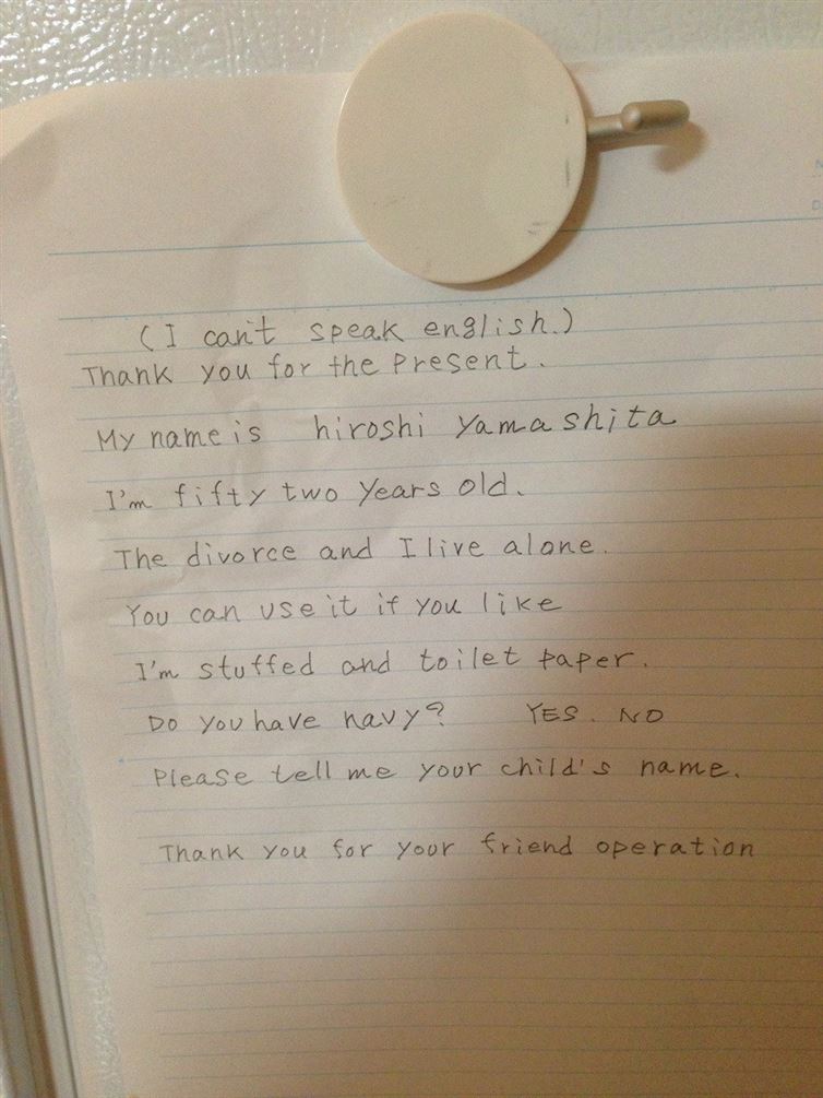 Language is No Barrier for Some Love and Respect-12 Amazing Notes Ever Left By Neighbors