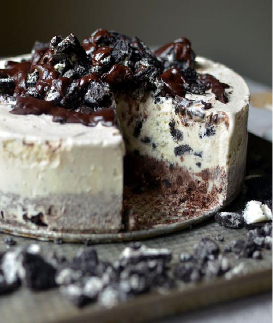 Ice Cream Cake-Creative Oreo Desserts
