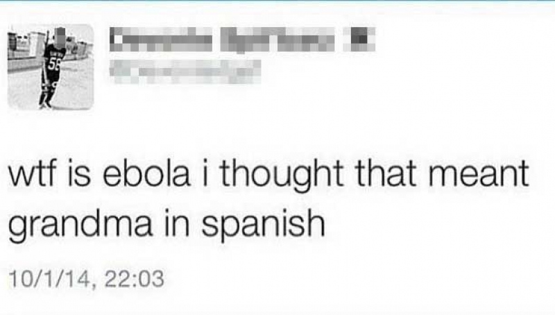 This Person Who Thinks Ebola is a Spanish Word-15 Images That Will Make You Lose Faith In Education System