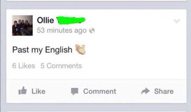 Who is His English Teacher?-15 Images That Will Make You Lose Faith In Education System