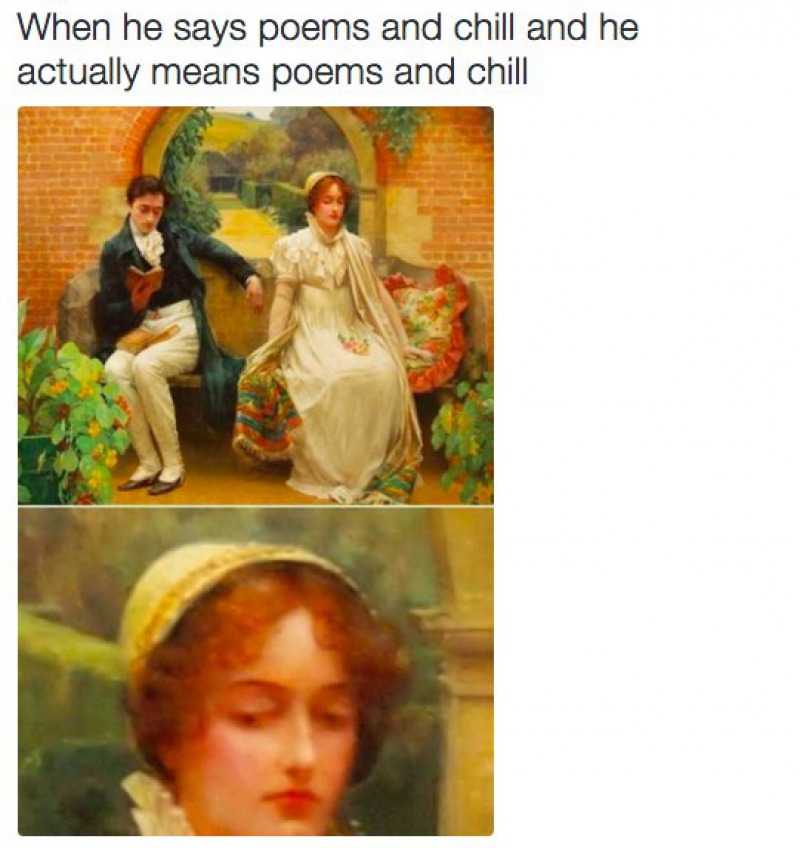 Netflix and Chill - Medieval Version-15 Art History Reactions That Are Sure To Make You Laugh